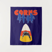 CORNS WANDTEPPICH (Vorderseite)