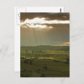 Cornsay Village Postkarte (Vorne/Hinten)