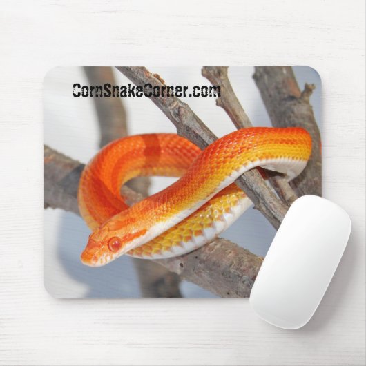 CornSnakeCorner Mousepad (Mit Mouse)