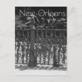 Cornstalk Wrotish Iron Fence Postkarte (Vorderseite)