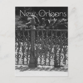 Cornstalk Wrotish Iron Fence Postkarte