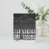 Cornstalk Wrotish Iron Gate Postkarte (Stehend Vorderseite)