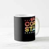 Cornstar a Cornhole Player Funny Kaffeetasse (VorderseiteRechts)