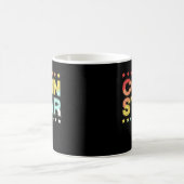 Cornstar a Cornhole Player Funny Kaffeetasse (Mittel)