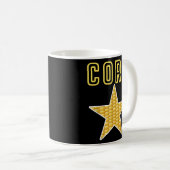 Cornstar Corn Star Funny Cornhole Cornhole Team Kaffeetasse (VorderseiteRechts)