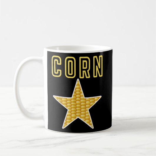Cornstar Corn Star Funny Cornhole Cornhole Team Kaffeetasse (Links)