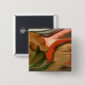 Cornucopia Abstrakt Art Button (Vorne & Hinten)