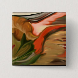 Cornucopia Abstrakt Art Button