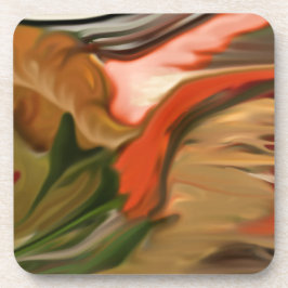 Cornucopia Abstrakt Art Getränkeuntersetzer