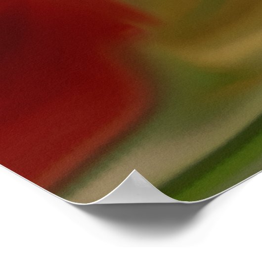 Cornucopia Abstrakt Art Poster (Ecke)