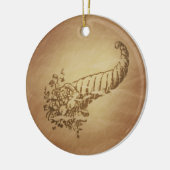 Cornucopia Abundance Roman Keramikornament (Links)