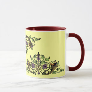 Cornucopia Antique Erntedank Art Café Tasse