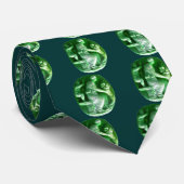 CORNUCOPIA Bright Emerald Green Krawatte (Gerollt)