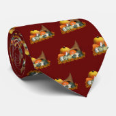 Cornucopia-Erntedank Krawatte (Gerollt)