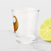Cornucopia-Erntedank Schnapsglas (Rechts)