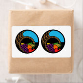 Cornucopia-Etikett Doppelbild (Insitu)