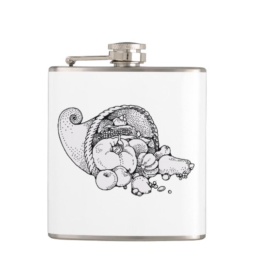 Cornucopia Flachmann (Vorderseite)