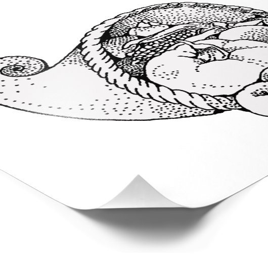 Cornucopia Fotodruck (Ecke)