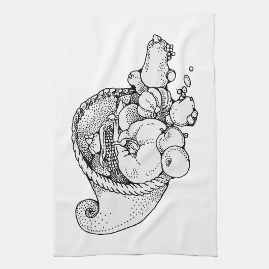 Cornucopia Geschirrtuch (Vertikal)