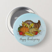 Cornucopia Harvest Button (Vorne & Hinten)