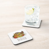 Cornucopia Harvest Getränkeuntersetzer (Rechte Seite)