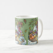 CORNUCOPIA HEN, ERNTEDANK CHICKEN CLASSIC-TASSE KAFFEETASSE (VorderseiteRechts)