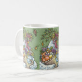 CORNUCOPIA HEN, ERNTEDANK CHICKEN CLASSIC-TASSE KAFFEETASSE (Vorderseite Links)