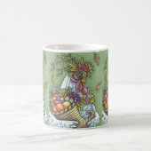 CORNUCOPIA HEN, ERNTEDANK CHICKEN CLASSIC-TASSE KAFFEETASSE (Mittel)