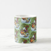 CORNUCOPIA HEN, ERNTEDANK CHICKEN FALL HARVEST KAFFEETASSE (Mittel)