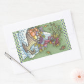 CORNUCOPIA HEN, ERNTEDANK CHICKEN STICKERS REc (Umschlag)