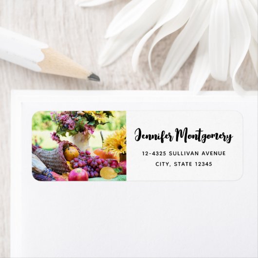 Cornucopia Herbst Ernte Koch Tabelle (Insitu)