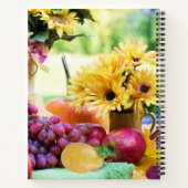 Cornucopia Herbst Ernte Koch Tabelle Notizblock (Rückseite)