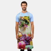 Cornucopia Herbst Ernte Koch Tabelle Schürze (Getragen)