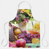 Cornucopia Herbst Ernte Koch Tabelle Schürze (Vorderseite)