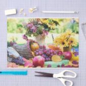 Cornucopia Herbst Ernte Koch Tabelle Seidenpapier (Handwerk)