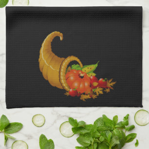 Cornucopia/Horn von Plenty Küchentuch