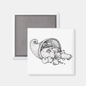 Cornucopia Magnet (Vorderseite/Rückseite)