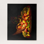 Cornucopia mit Äpfeln Puzzle (Vertikal)