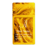 CORNUCOPIA MONOGRAM, hellgoldgelb (Vorne)