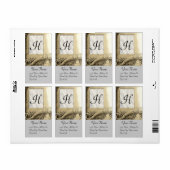 CORNUCOPIA MONOGRAM , schwarz-weiß grau (Vorne)