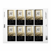 CORNUCOPIA MONOGRAM , schwarz-weiß grau (Vorne)