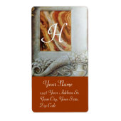 CORNUCOPIA MONOGRAM , schwarz-weiß, graubraun (Vorne)