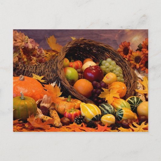 Cornucopia Postkarte (Vorderseite)