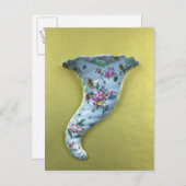 Cornucopia-Wandtasche, c.1760 Postkarte (Vorne/Hinten)