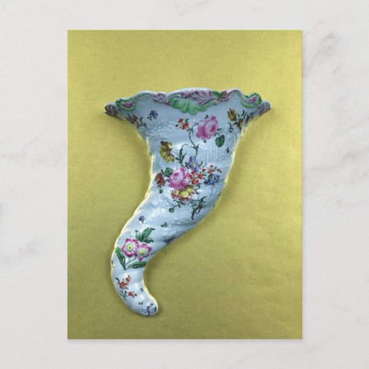 Cornucopia-Wandtasche, c.1760 Postkarte (Vorderseite)