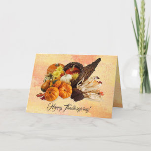 Cornucopie 2 feiertagskarte