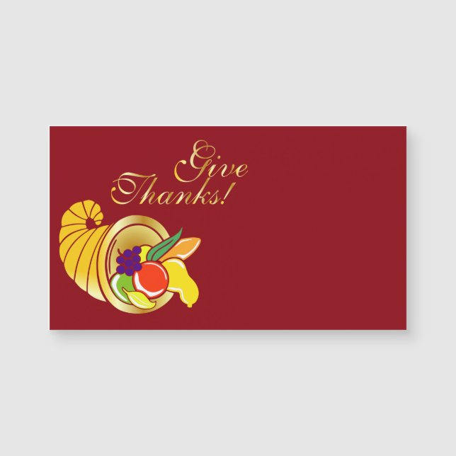 Cornucopie Magnetkarte (Vorderseite)