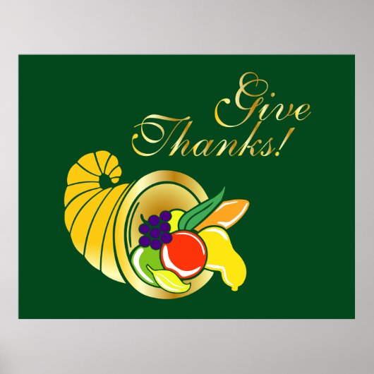 Cornucopie Poster (Vorne)