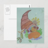 Cornucopie Postkarte (Vorne/Hinten)