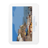 Cornwall-Bahn-Plakat Magnet (Vertikal)